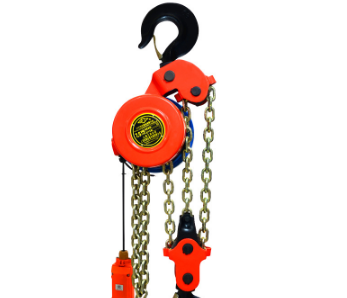 建筑電動葫蘆的鏈條彎曲扭結之后不能再使用