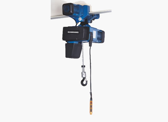 冠航歐式環(huán)鏈電動葫蘆電動跑車一體機(jī)